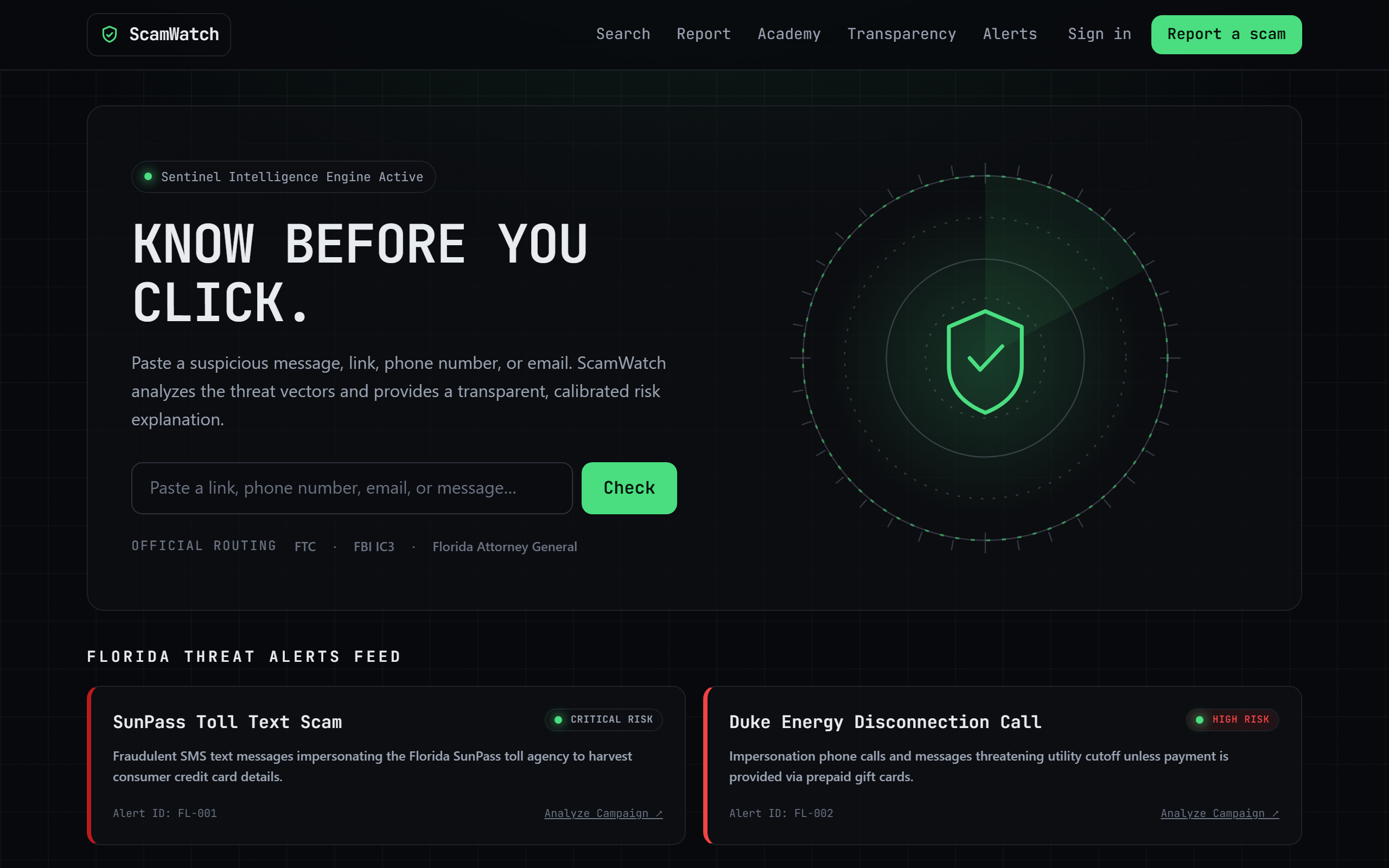 ScamWatch: Building a Scam-Intelligence Platform That Refuses to Exaggerate